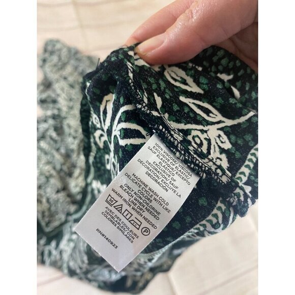 Loft Women's Cap Flutter Sleeve Floral Summer Midi Dress - Medium - Picture 13 of 13